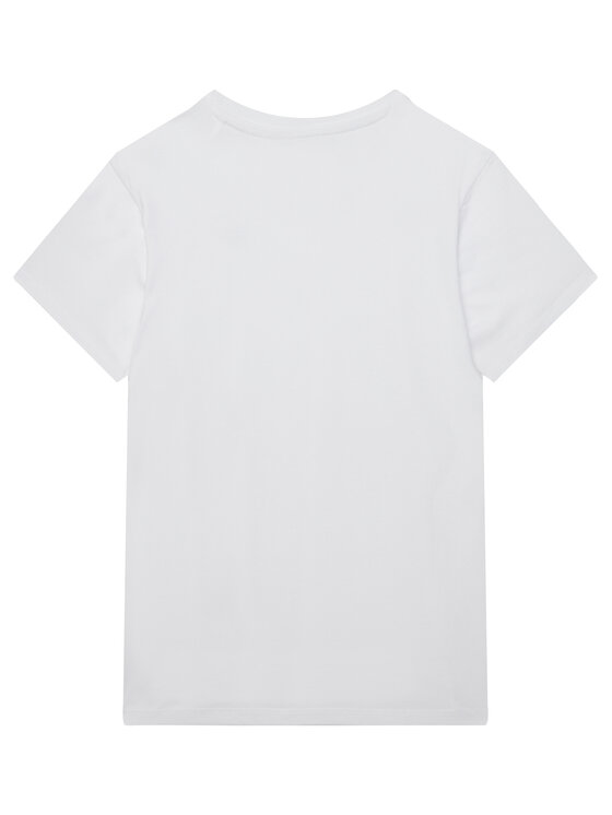 Guess Guess T-Shirt L5YI38 K5M20 Biały Regular Fit