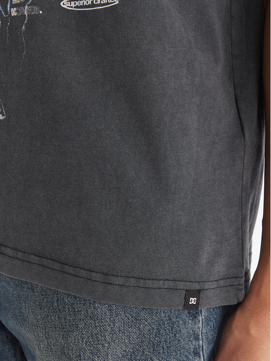 DC Shoes DC Shoes T-shirt Skull Shock EDYZT0435 Crna Regular Fit