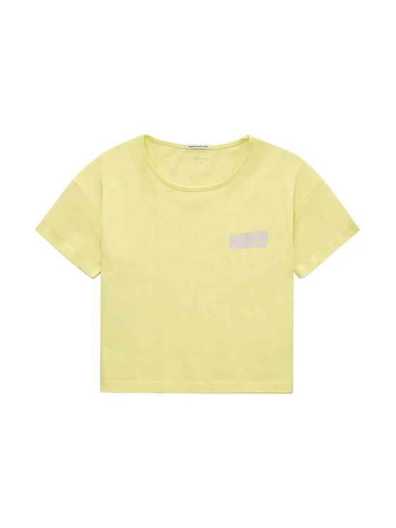 Tom Tailor T-Shirt 1035128 Gelb Regular Fit