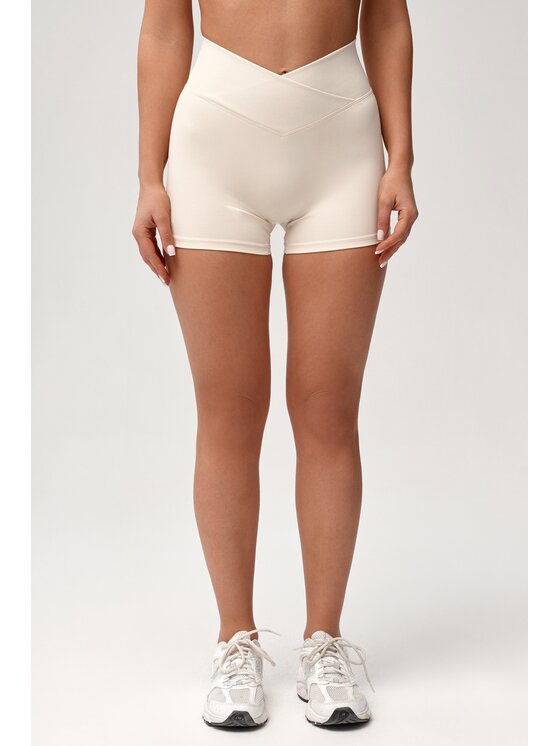 ROUGH RADICAL ROUGH RADICAL Pantaloncini sportivi MOCHA ACTIVE SHORTS Crema Slim Fit