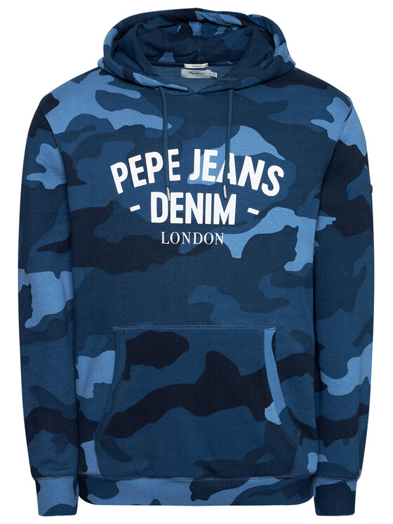 Pepe Jeans Pepe Jeans Bluză Cam PM581882 Bleumarin Regular Fit