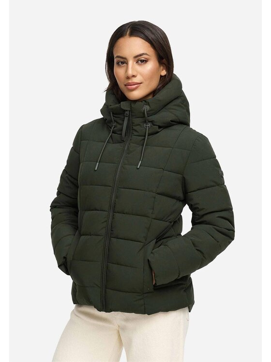 Marikoo Marikoo Kurtka zimowa Tayenaa Zielony Regular Fit