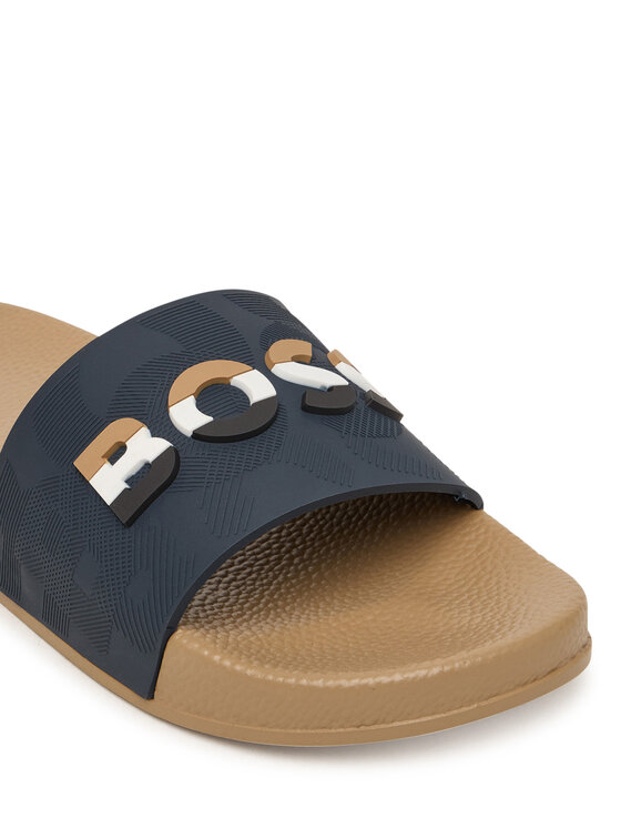 BOSS BOSS Pantoletten J52800 S Dunkelblau