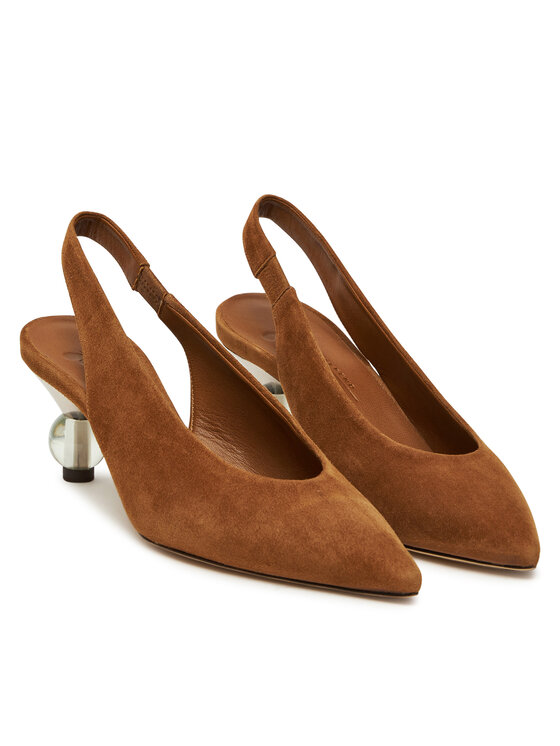 Weekend Max Mara Weekend Max Mara Sandály Orma 2525526094600 Hnědá