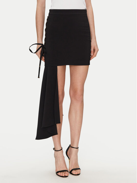 Elisabetta Franchi Elisabetta Franchi Fustă mini GO-071-51E2-V340 Negru Regular Fit