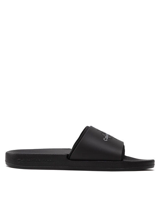 Calvin Klein Jeans Calvin Klein Jeans Παντόφλες Slide Monogram Tpu YM0YM00361 Μαύρο