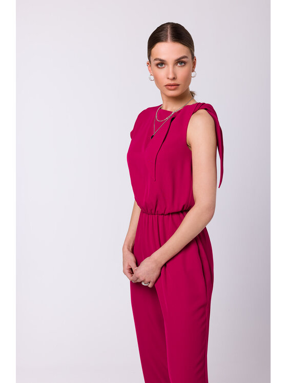 Stylove Stylove Jumpsuit S345 Rosso Regular Fit
