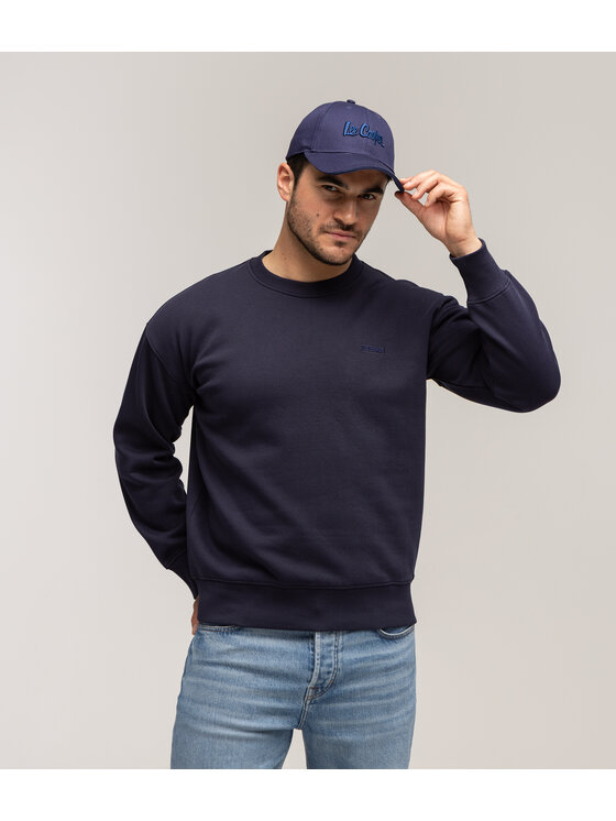 Lee Cooper Lee Cooper Bluza MORGAN2 6040 Granatowy Regular Fit