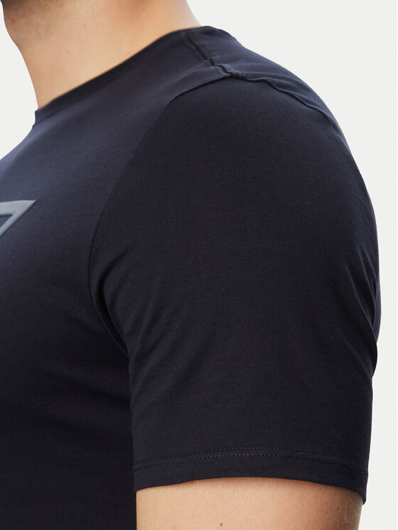 Guess Guess T-Shirt M6YI71 K3745 Tmavomodrá Slim Fit