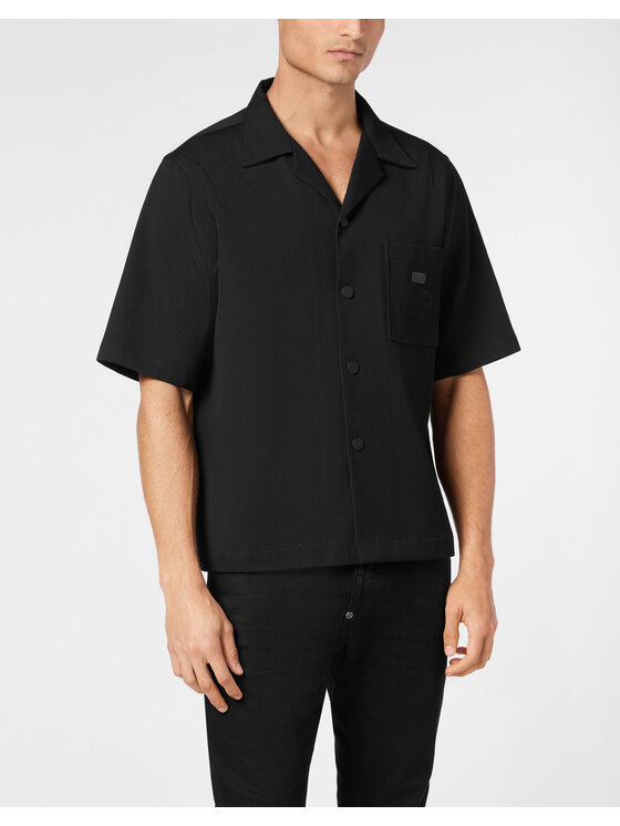 PHILIPP PLEIN PHILIPP PLEIN Camicia 22569 Nero Regular Fit