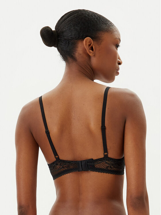 Tommy Hilfiger Tommy Hilfiger Reggiseno Balconette UW0UW02420 Nero