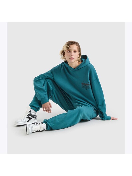 Diadora Diadora Spodnie dresowe PANT MANIFESTO Niebieski Regular Fit