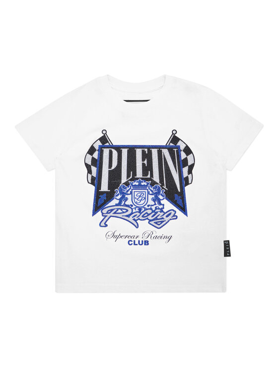 PHILIPP PLEIN PHILIPP PLEIN T-Shirt 28231 Biały Regular Fit