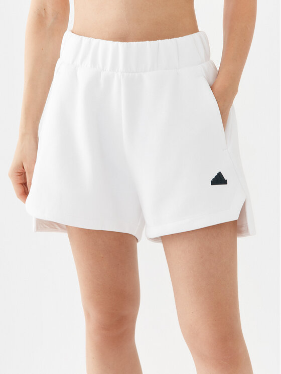 Női Sport rövidnadrág adidas, Méret: L, Fehér, Z.N.E. IN5149