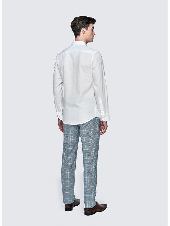 Pako Lorente Pako Lorente Spodnie garniturowe P23SF-6G-026 Niebieski Slim Fit