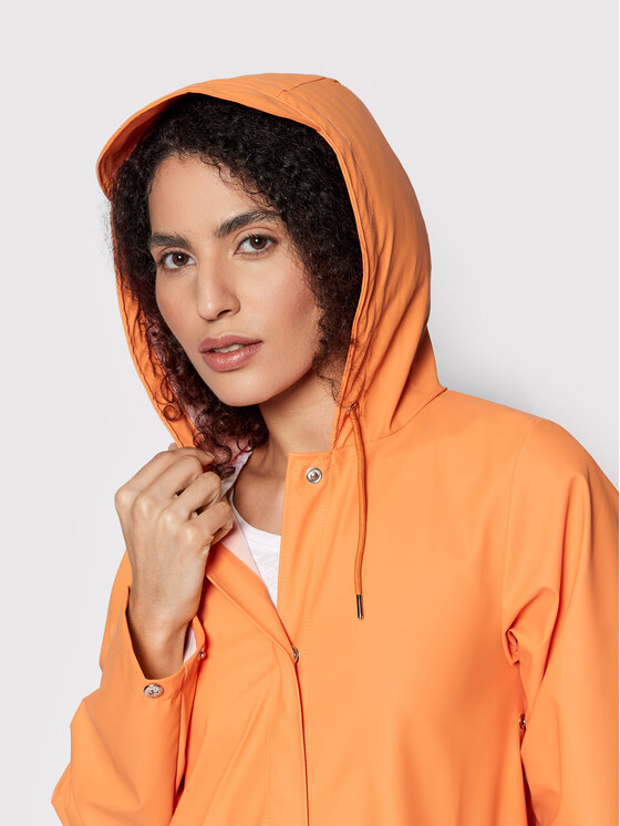 Rains Rains Regenjacke 18340 Orange Relaxed Fit