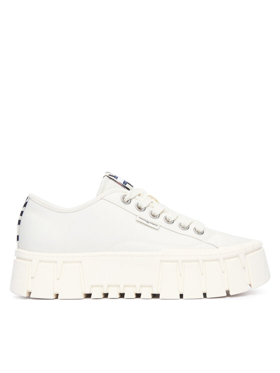 Tommy Jeans Tommy Jeans Sneakers Tj Platform Sneaker Zebra EN0EN03070 Weiß