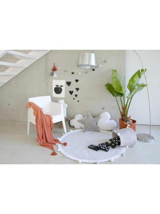 Lorena Canals Lorena Canals Kosz Kosz Bubbly Grey Szary