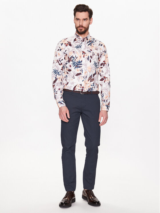 Lindbergh Lindbergh Koszula 30-203292 Kolorowy Regular Fit