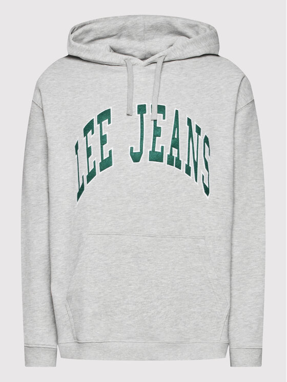 Lee Lee Felpa Seasonal L84JRYMP 112322632 Grigio Loose Fit