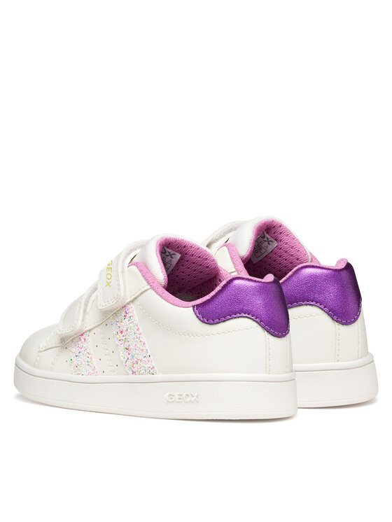 Geox Geox Sportcipők J Eclyper Girl J45LRA 054EW C0653 D Fehér