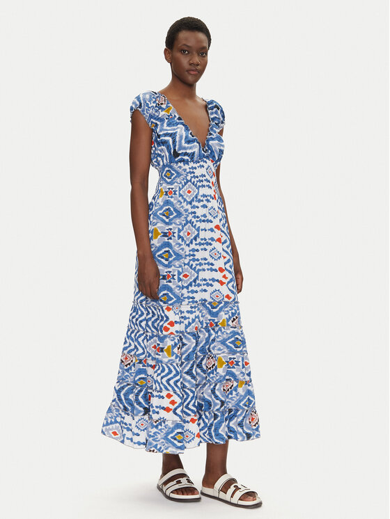 Iconique Iconique Sommerkleid IC25-118 Bunt Regular Fit