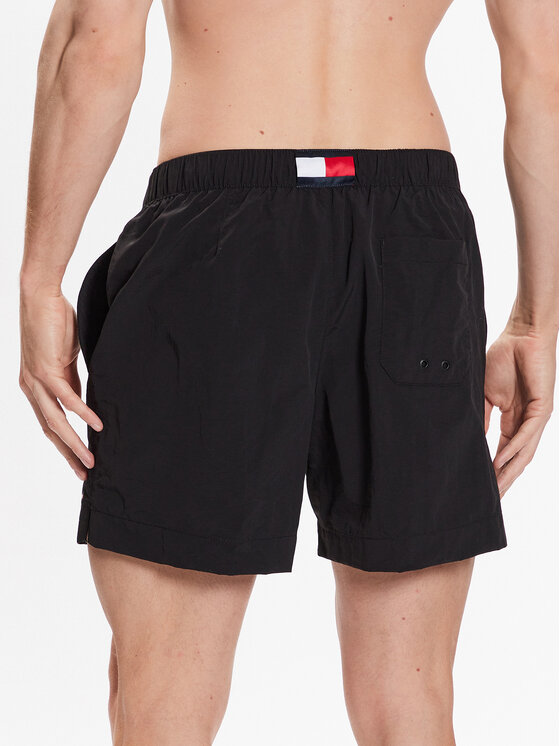 Tommy Hilfiger Tommy Hilfiger Pantaloni scurți pentru înot Essential UM0UM02793 Negru Regular Fit