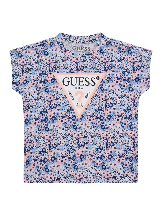 Guess Kids Guess Kids Top 176319 Kolorowy Classic Fit