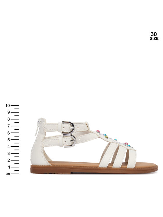 Geox Geox Sandale Jr Sandal Karly J6535D 000BC C0653 S Bijela