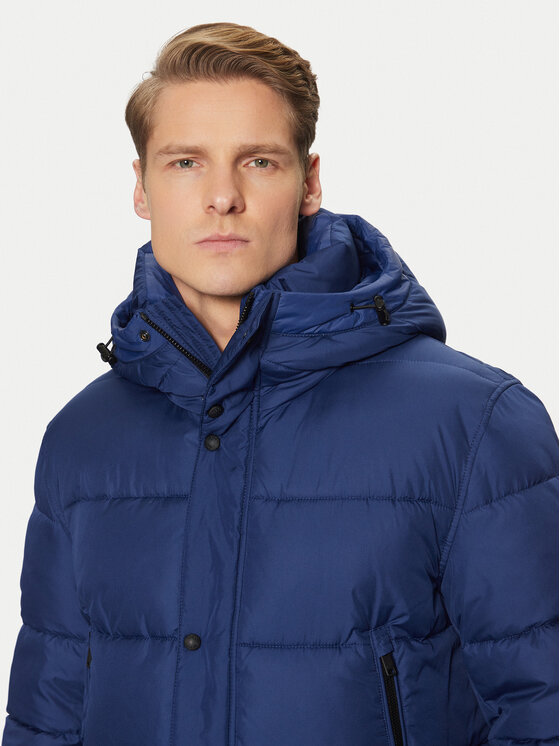 BOSS BOSS Зимно яке Omaris 50528573 Син Regular Fit