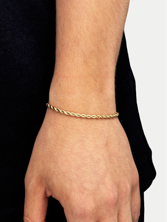 ICED STUFF ICED STUFF Armband Rope Goldfarben