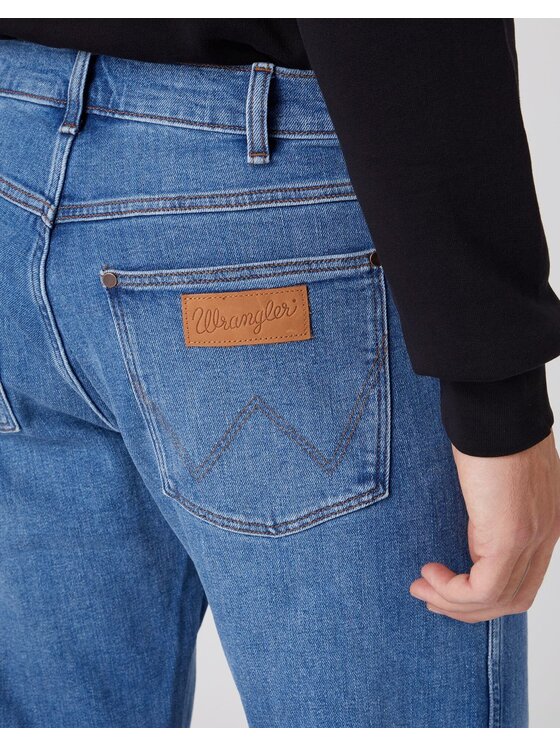 Wrangler Wrangler Jeansy W16VJX21Y_34/30 Niebieski Regular Fit