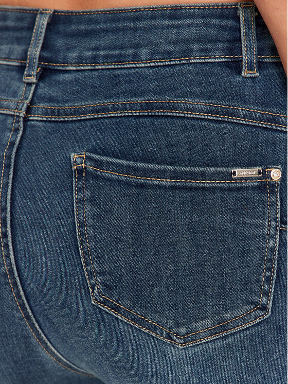 Morgan Morgan Jeans hlače 232-PORTO Mornarsko modra Slim Fit