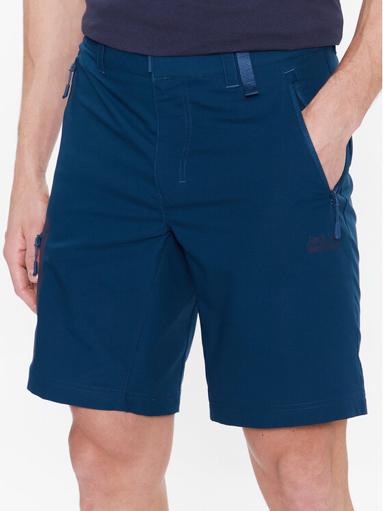 Jack Wolfskin Športové kraťasy Active Track 1503791 Modrá Regular Fit