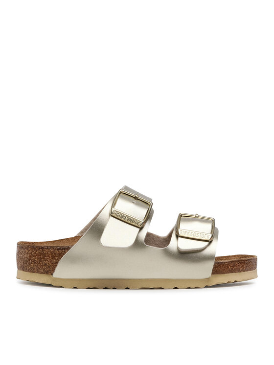 Birkenstock Šľapky Arizona Kids 1014841 Zlatá