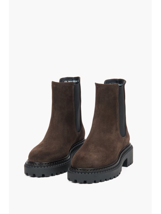 Estro Estro Chelsea ER00118128 Marrone