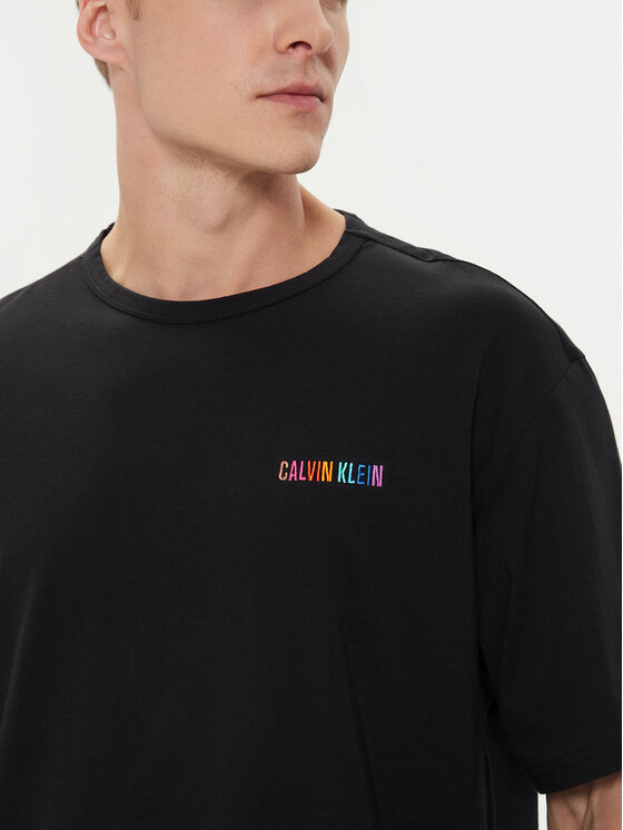 Calvin Klein Underwear Calvin Klein Underwear T-Shirt 000NM2631E Czarny Regular Fit