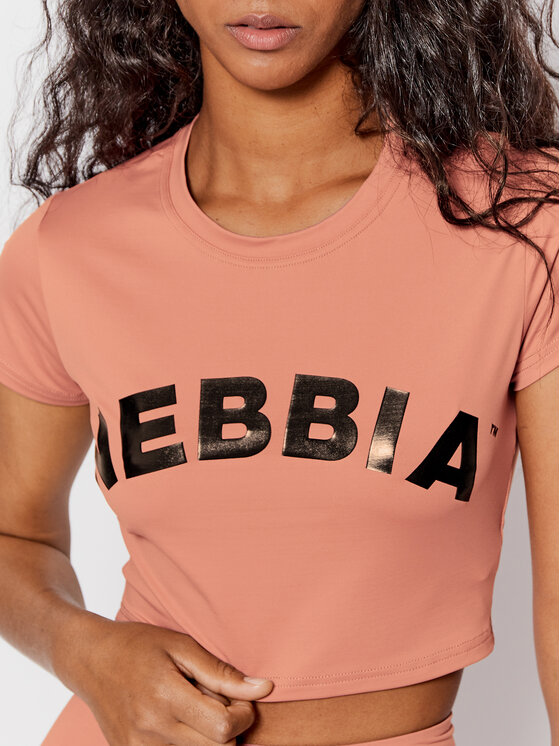 NEBBIA NEBBIA T-Shirt Sporty 584 Ροζ Slim Fit