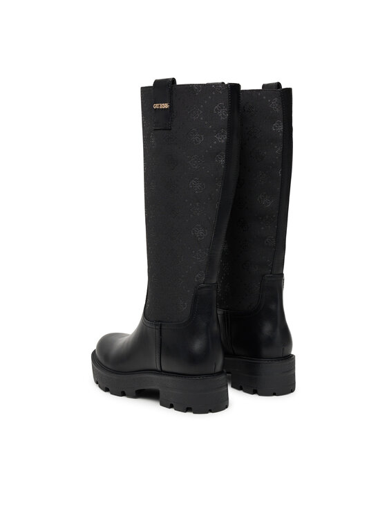 Guess Guess Kozaki FLFYNN FAL11 Czarny