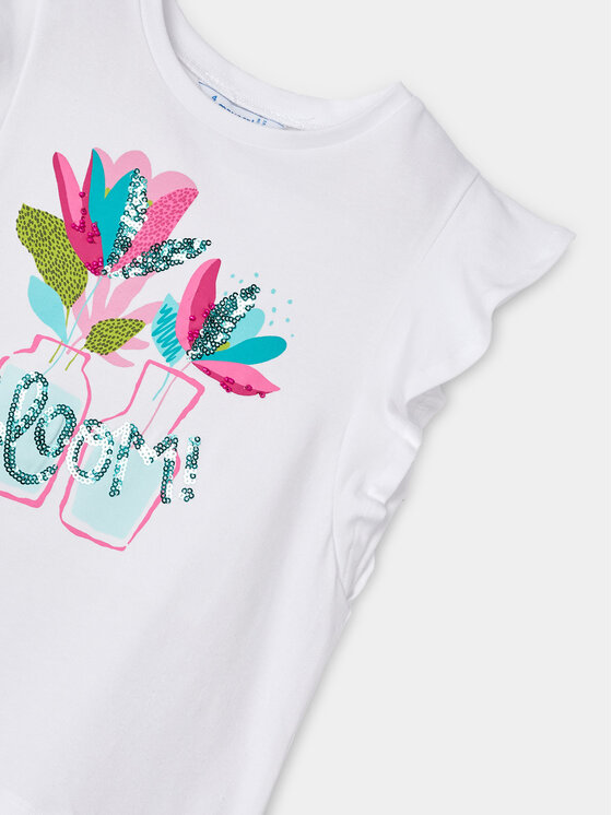 Mayoral Mayoral Set T-Shirt und Leggings 3703 Rosa Regular Fit
