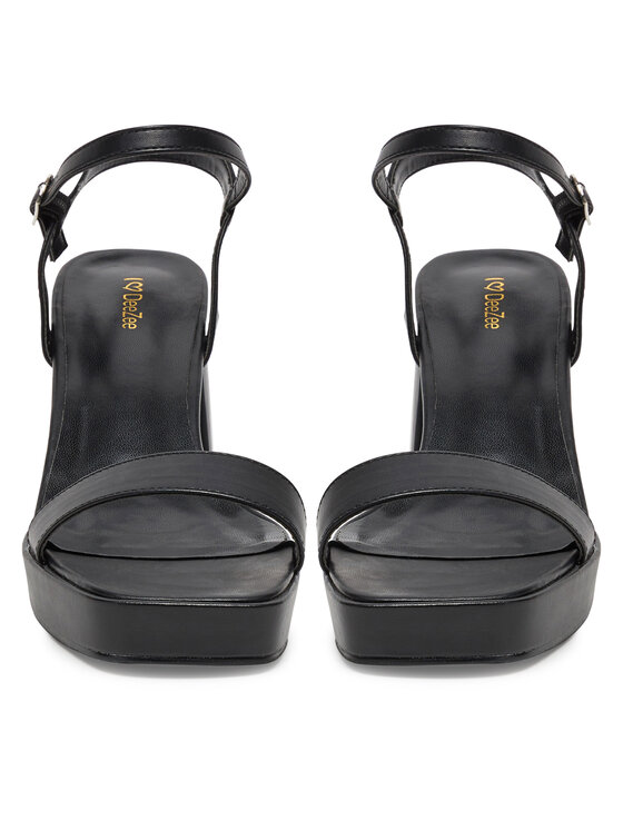 DeeZee DeeZee Sandale LR2206123 Negru