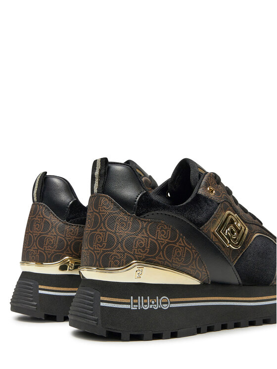Liu Jo Liu Jo Sneakersy Maxi Wonder 73 BF4007 EX057 Brązowy