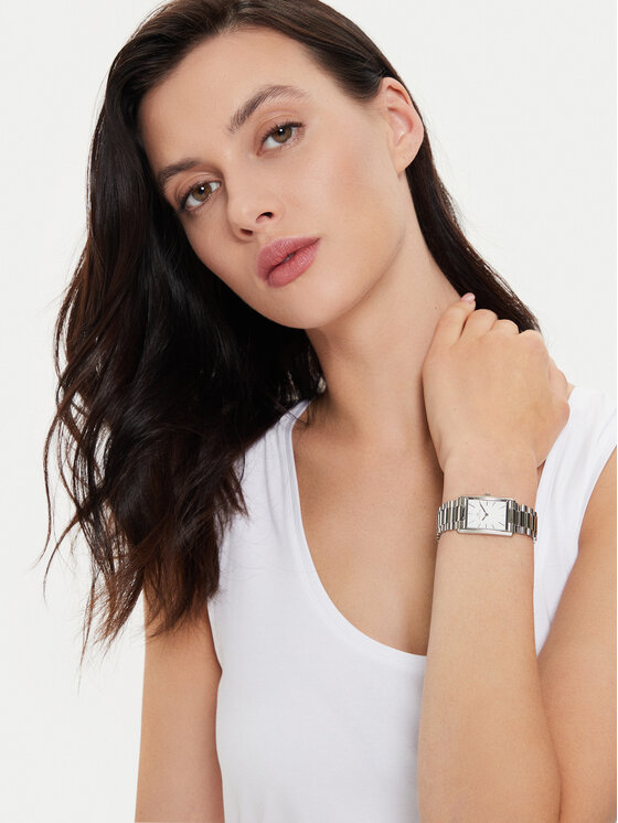 Daniel Wellington Daniel Wellington Ročna ura Bound 9-Link DW00100700 Srebrna