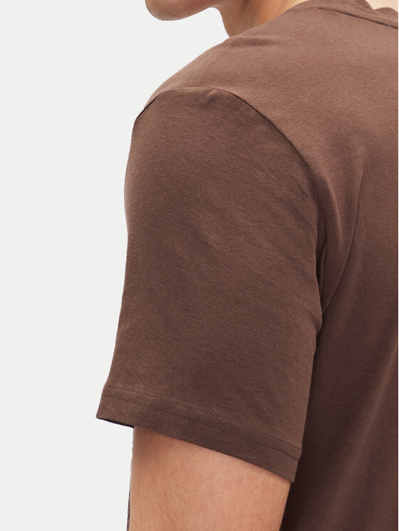 Mustang Mustang T-Shirt Austin 1016279 Καφέ Regular Fit