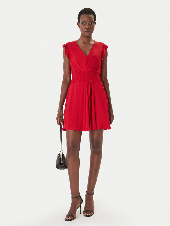 Morgan Morgan Coctailkleid 251-RWANY Rot Loose Fit