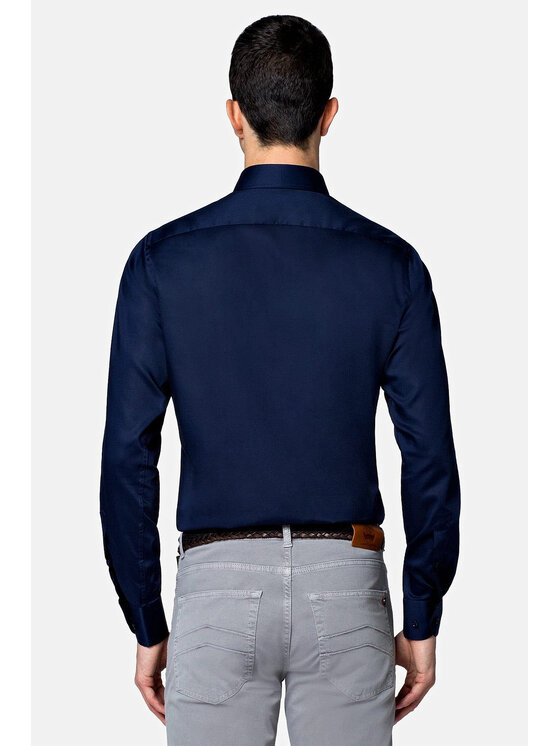 Lancerto Lancerto Koszula Costa 2 KO051219000045 Granatowy Regular Fit