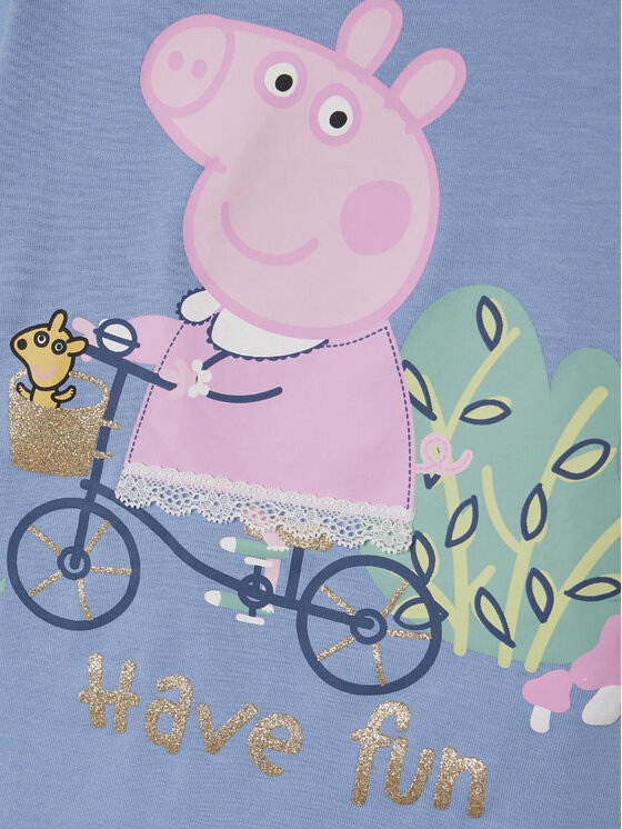 NAME IT NAME IT Tričko PEPPA PIG 13231832 Modrá Regular Fit