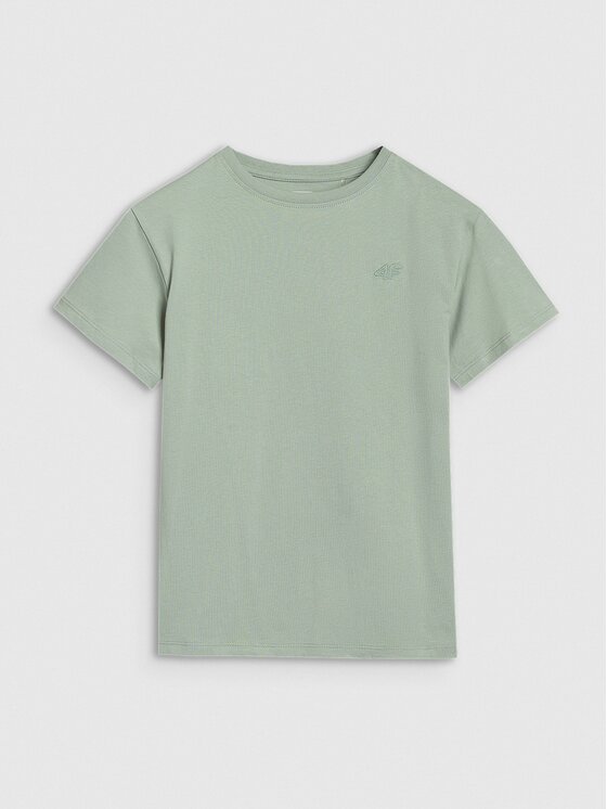 4F 4F T-Shirt 4FJWSS25TTSHM2324-41S Zielony Oversize