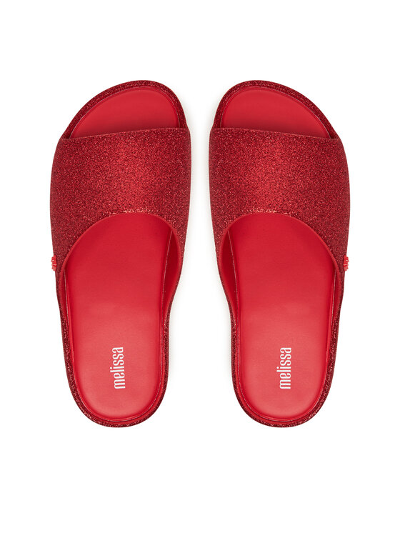 Melissa Melissa Klapki Free Platform Slide 36126 Czerwony