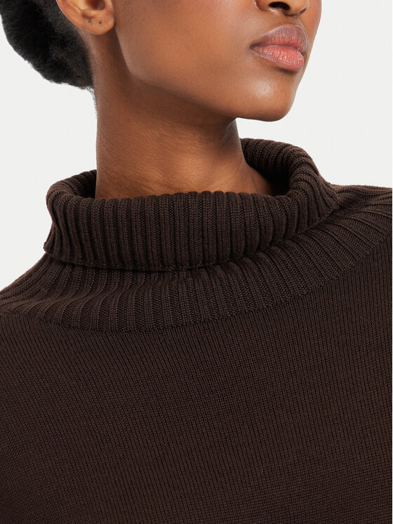 Max Mara Leisure Max Mara Leisure Rollkragenpullover Superbo 2426366148 Braun Relaxed Fit